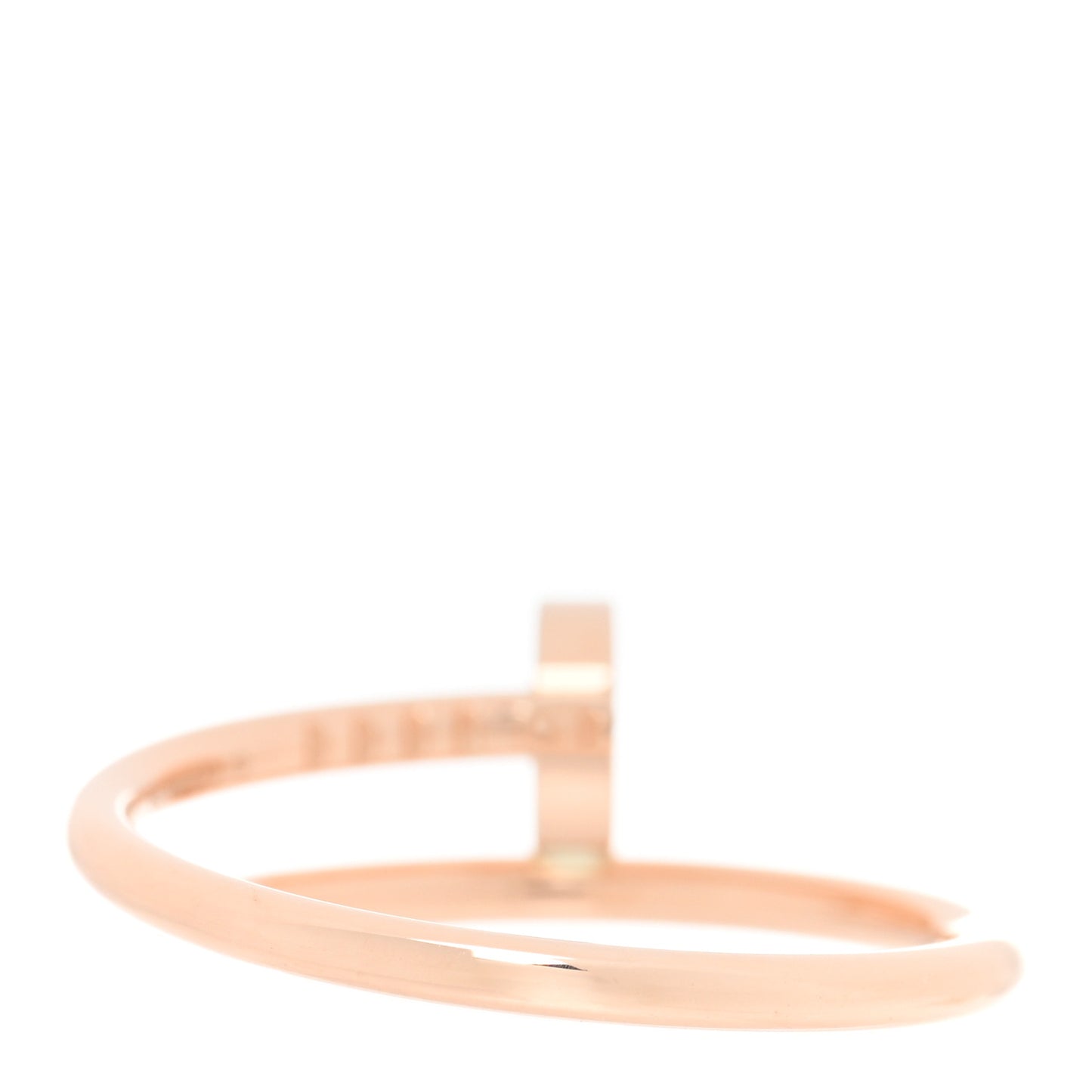 18K Pink Gold Small Juste Un Clou Ring 55 7.25