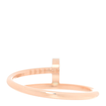 Cartier 18K Pink Gold Small Juste Un Clou Ring 55 7.25 3 of 5