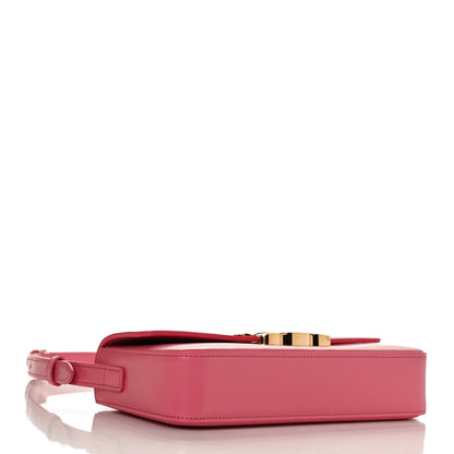 Celine Shiny Calfskin Triomphe Flamingo 4 of 10