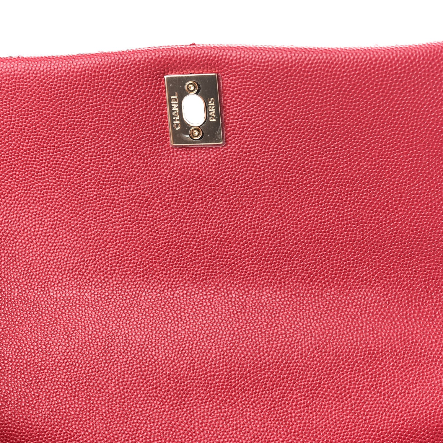 Chanel Caviar Quilted Mini Coco Handle Flap Fuchsia 10 of 10