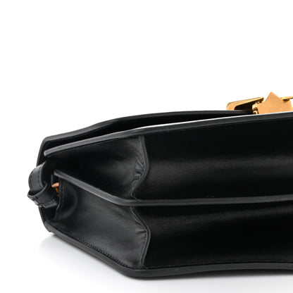 Alaia Box Calfskin Le Papa East West Crossbody Black 8 of 10