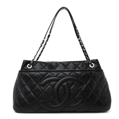 Chanel Caviar Quilted Timeless CC Soft Tote Black 1 of 11