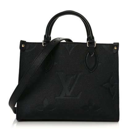 Louis Vuitton Empreinte Monogram Giant Onthego PM Black 1 of 8