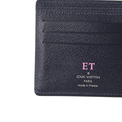 Louis Vuitton Epi Initials Multiple Wallet Blue Marine 7 of 7