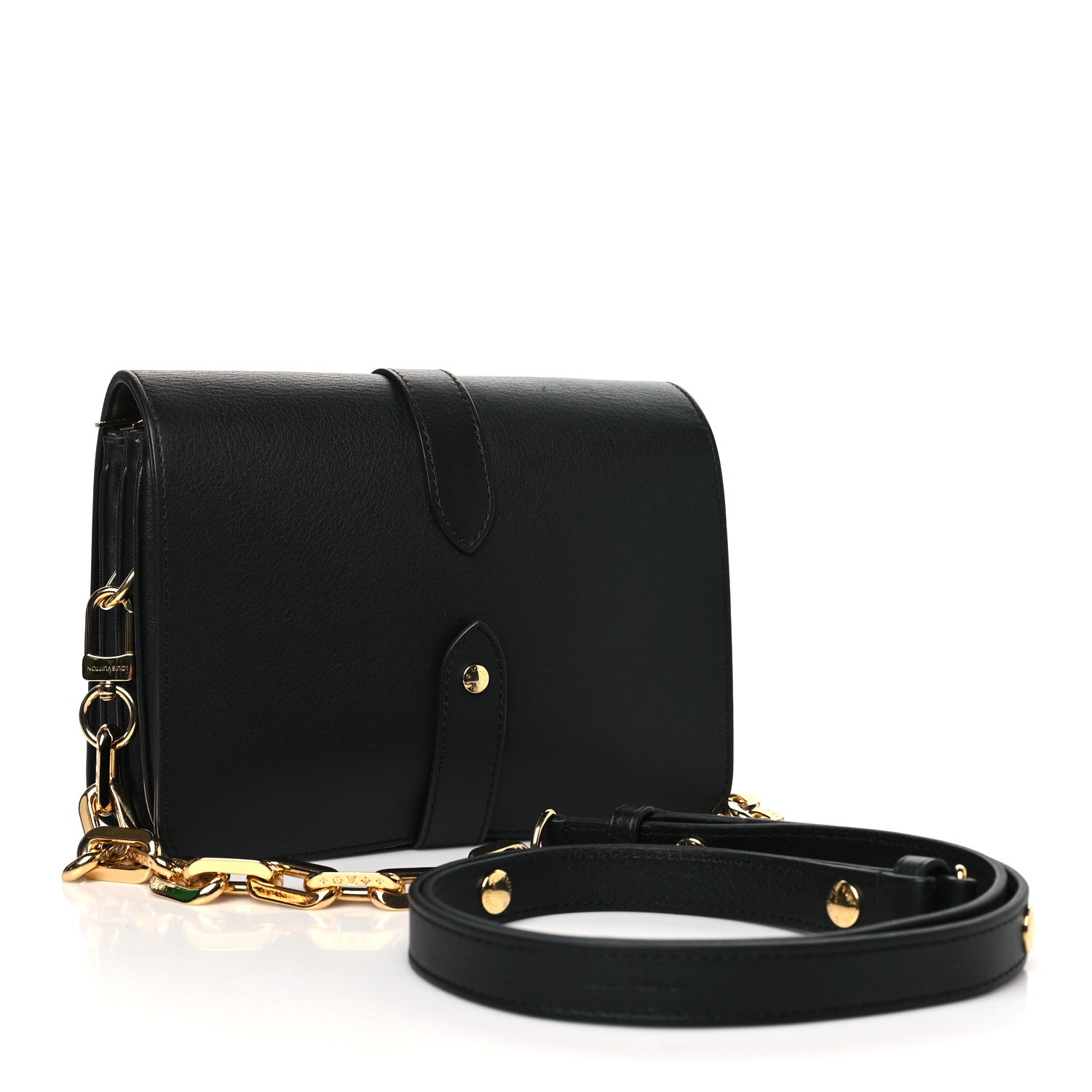 Louis Vuitton Calfskin Rendez-Vous Black 3 of 9