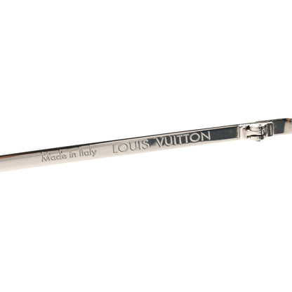Louis Vuitton Metal The Party Shield Sunglasses Z1056W Black 5 of 8