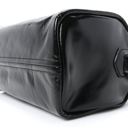 Prada Soft Lux Calfskin Shoulder Bag Black 9 of 10