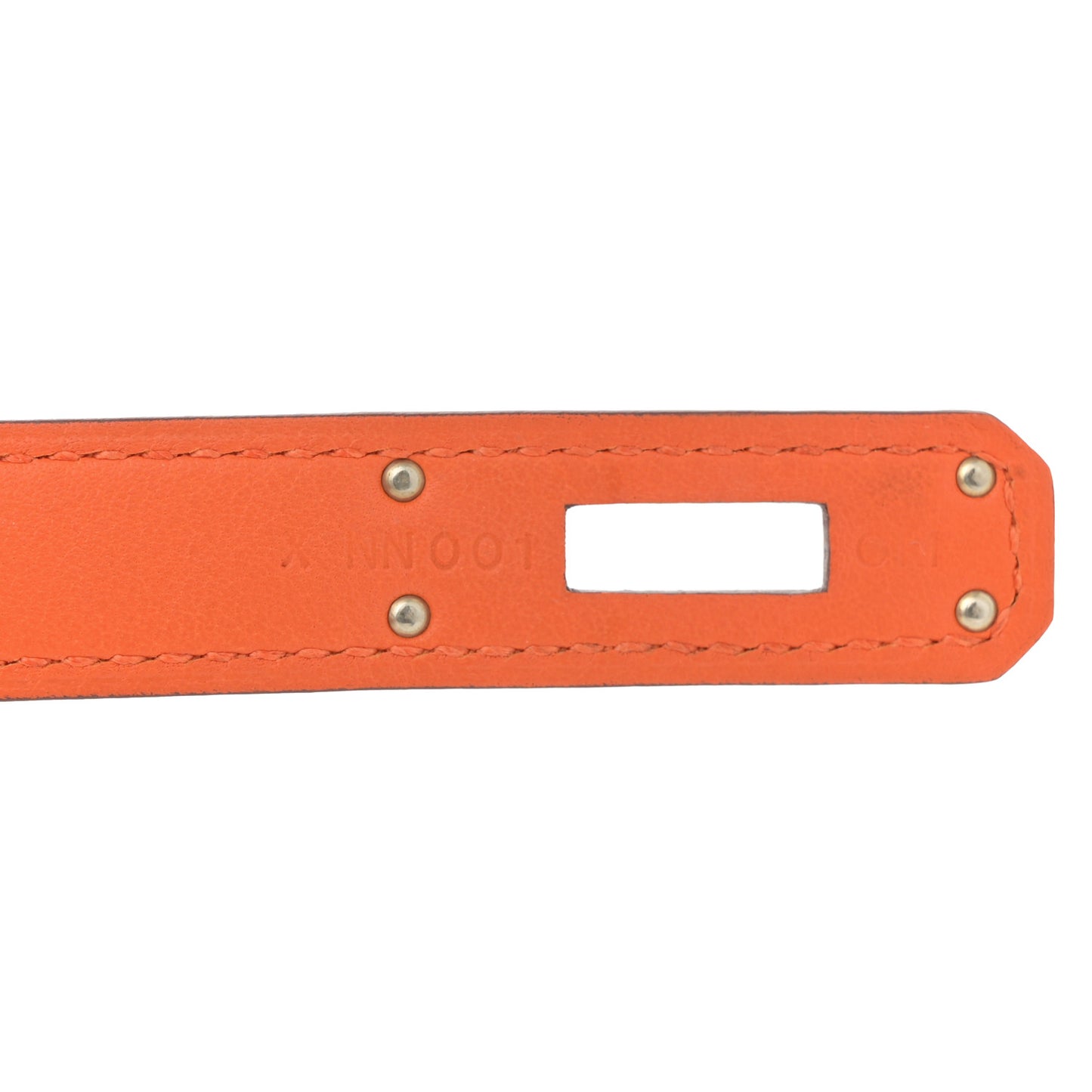 Swift Kelly Cut Clutch Pochette Orange
