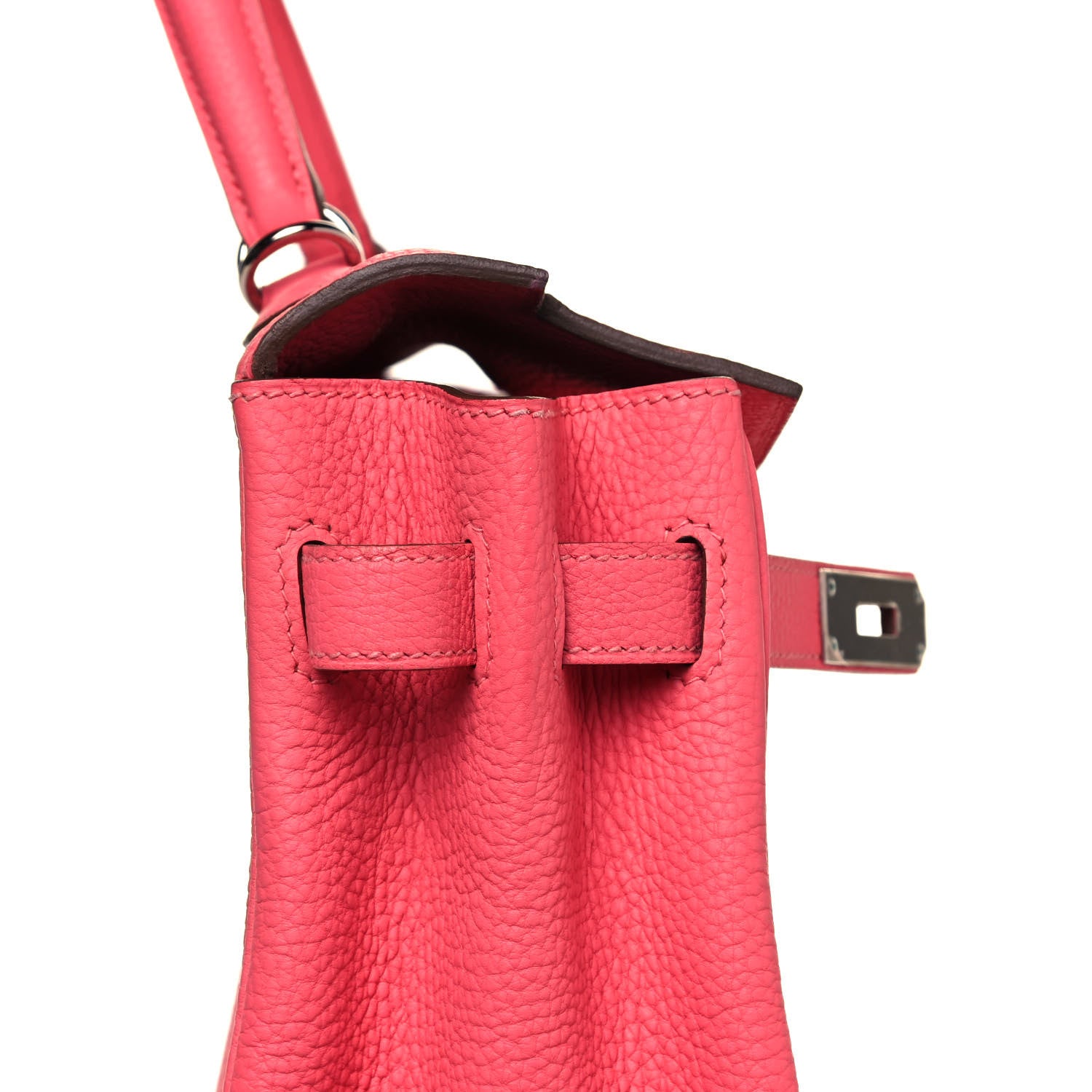 Hermes Togo Kelly Retourne 35 Rose Lipstick 16 of 30