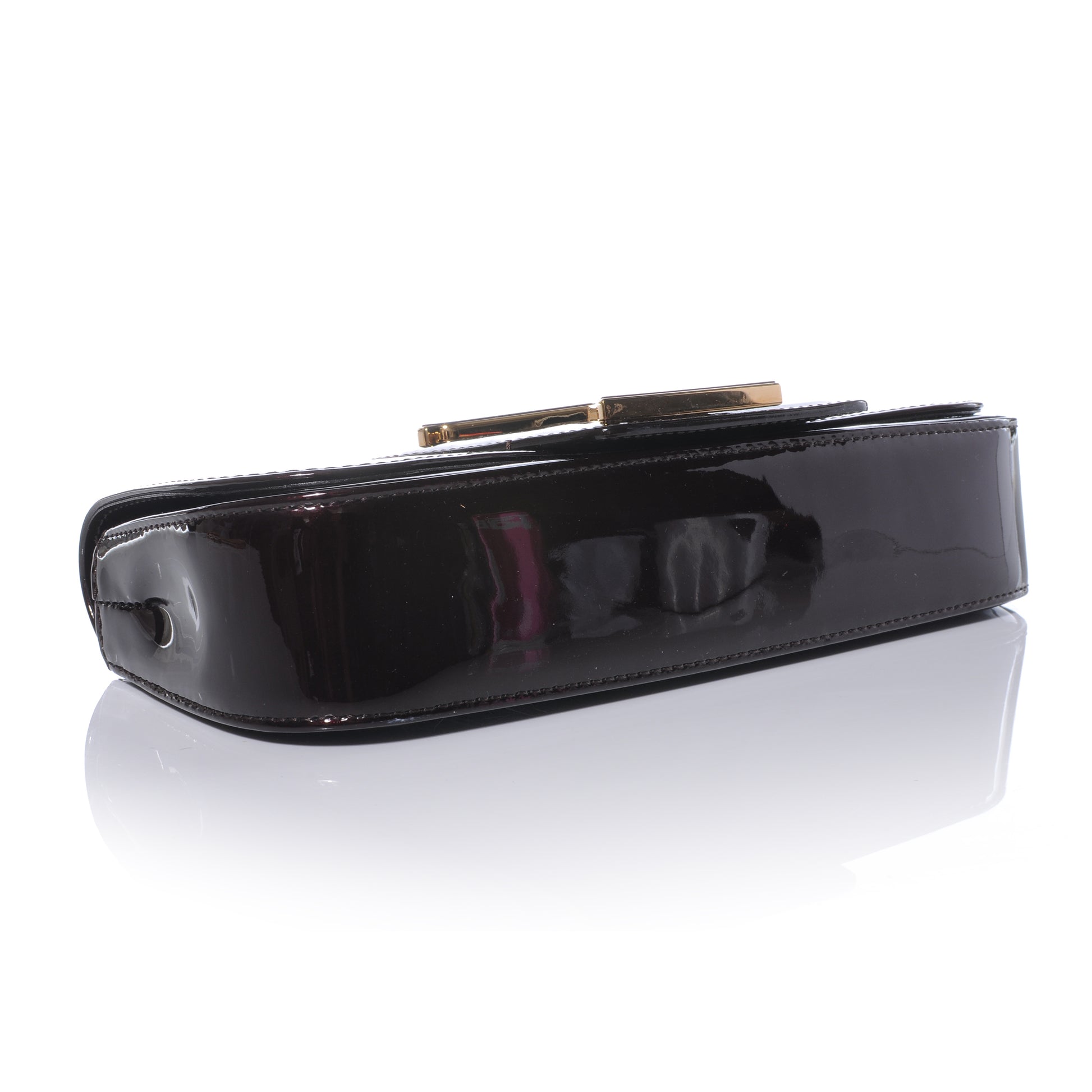 Louis Vuitton Patent Sobe Clutch Amarante 4 of 7