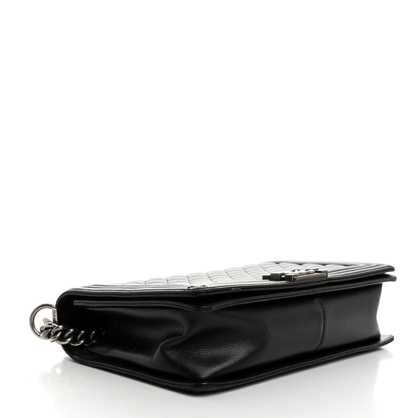 Caviar Quilted New Medium Boy Flap Black