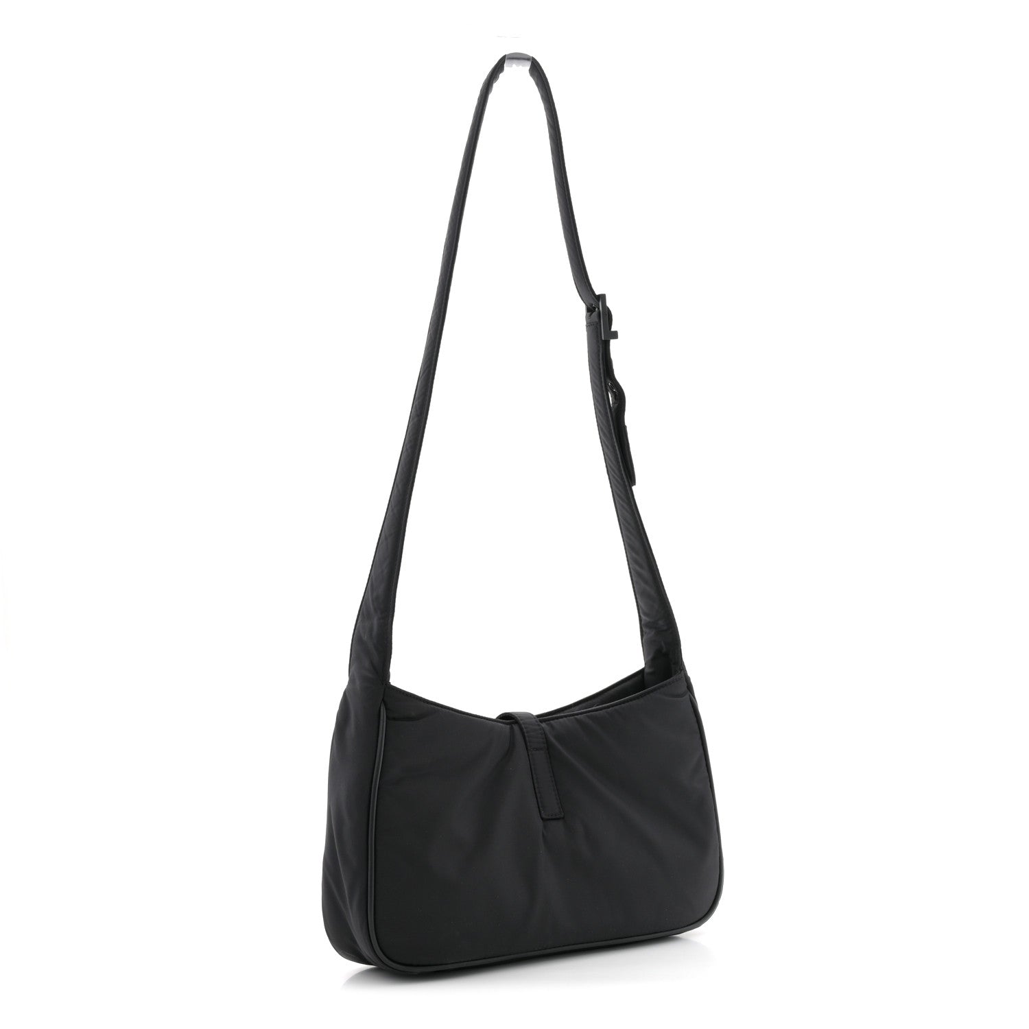 Saint Laurent Econyl Nylon Le 5 A 7 Hobo Black 3 of 12