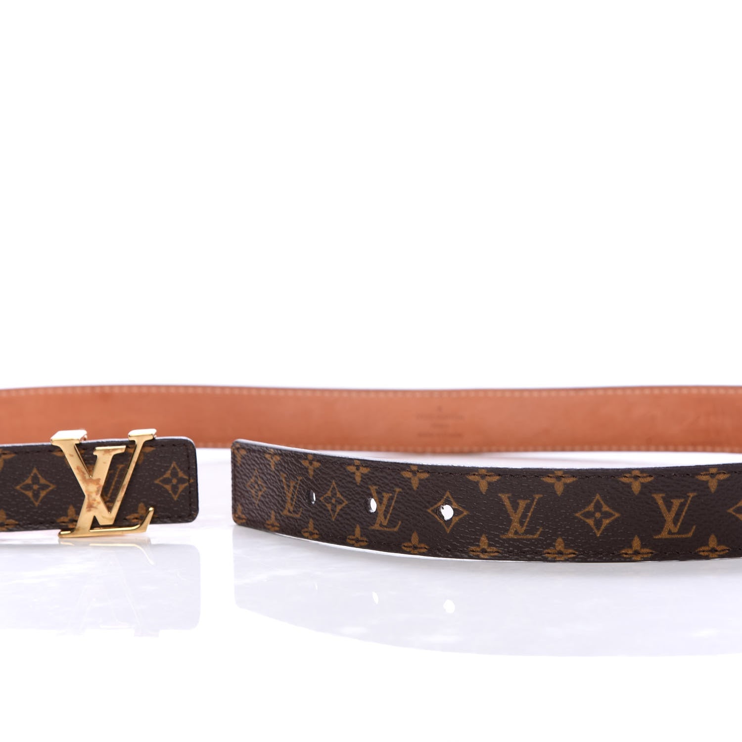 Louis Vuitton Mini Monogram 25mm LV Initiales Belt 90 36 5 of 6