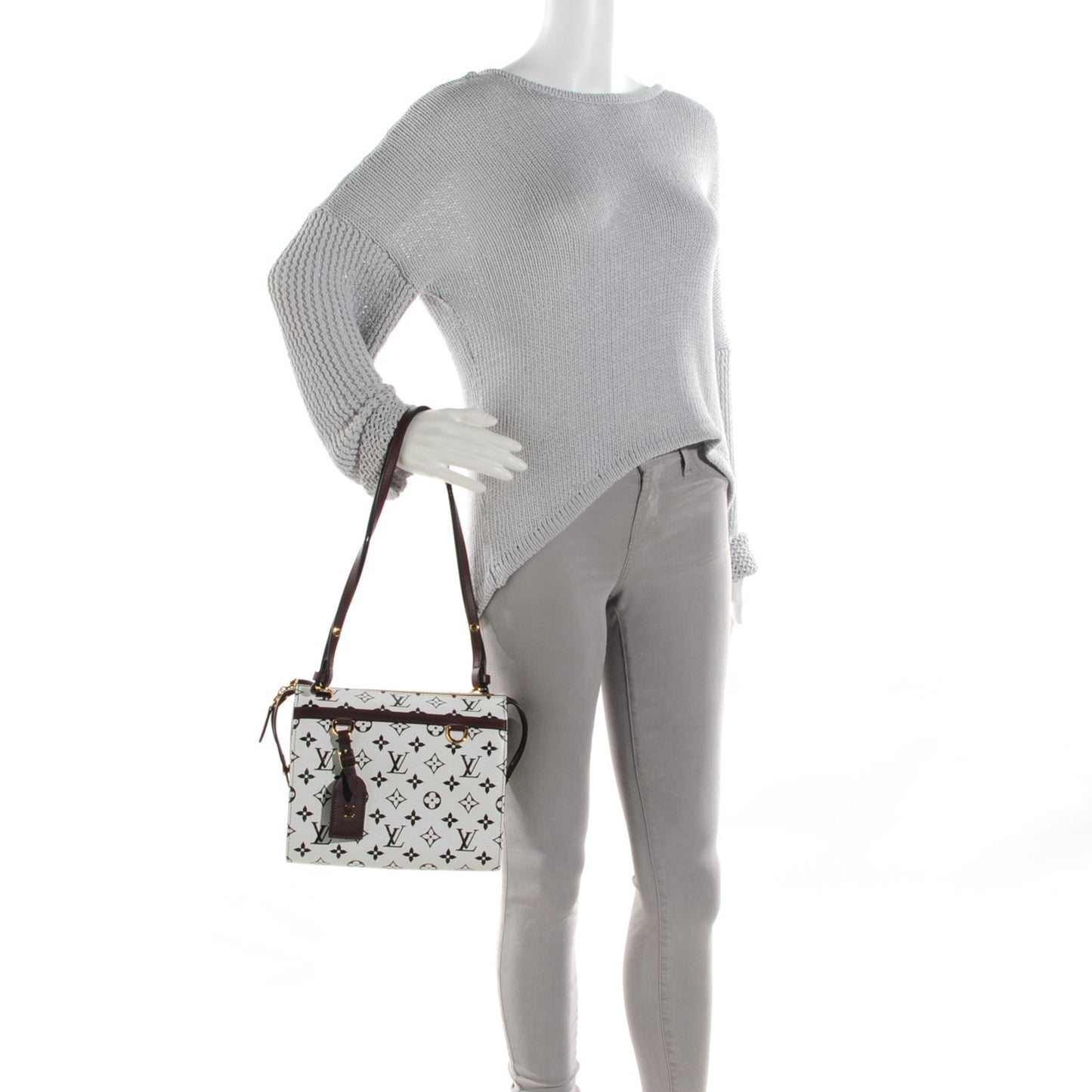 Monogram Speedy Amazon PM White Chocolat