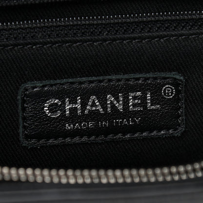 Chanel Patent Quilted Large Coco Shine Accordion Flap Black 5 of 10