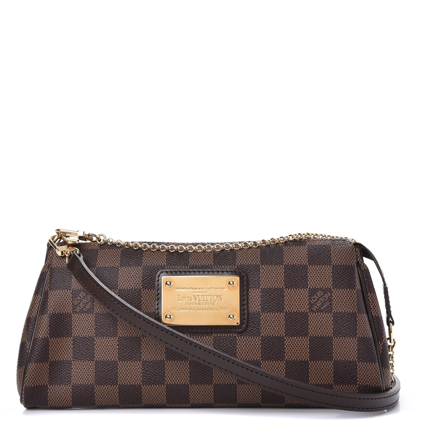 Damier Ebene Eva Clutch