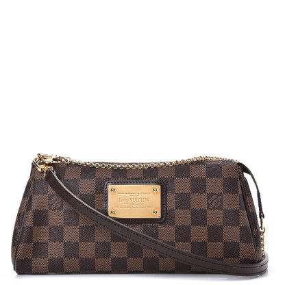 Louis Vuitton Damier Ebene Eva Clutch 1 of 7
