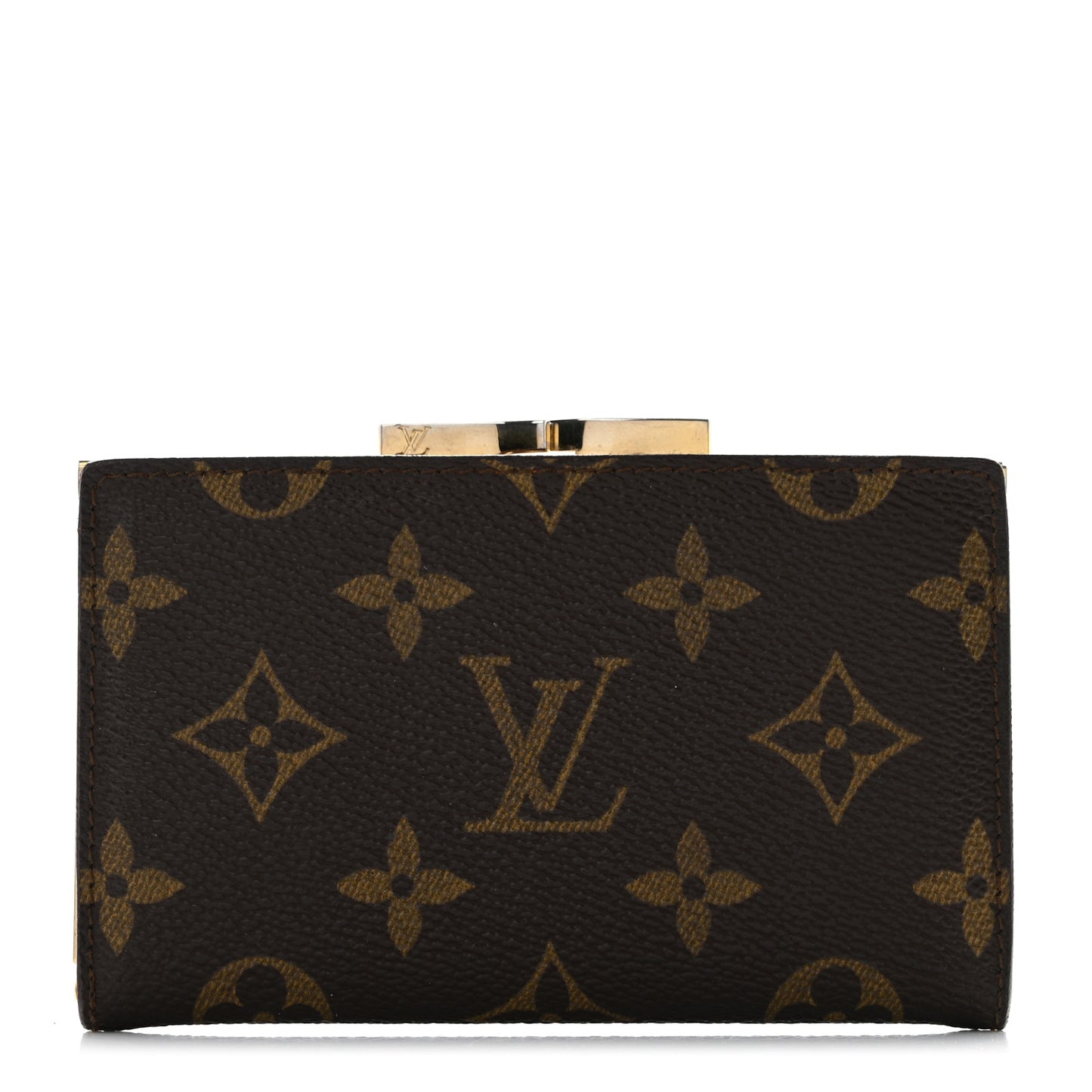 Monogram French Kiss Lock Coin Purse