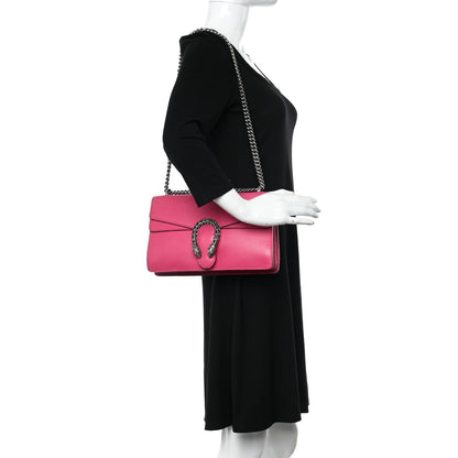 Gucci Dollar Calfskin Small Dionysus Shoulder Bag Box Pink 2 of 19