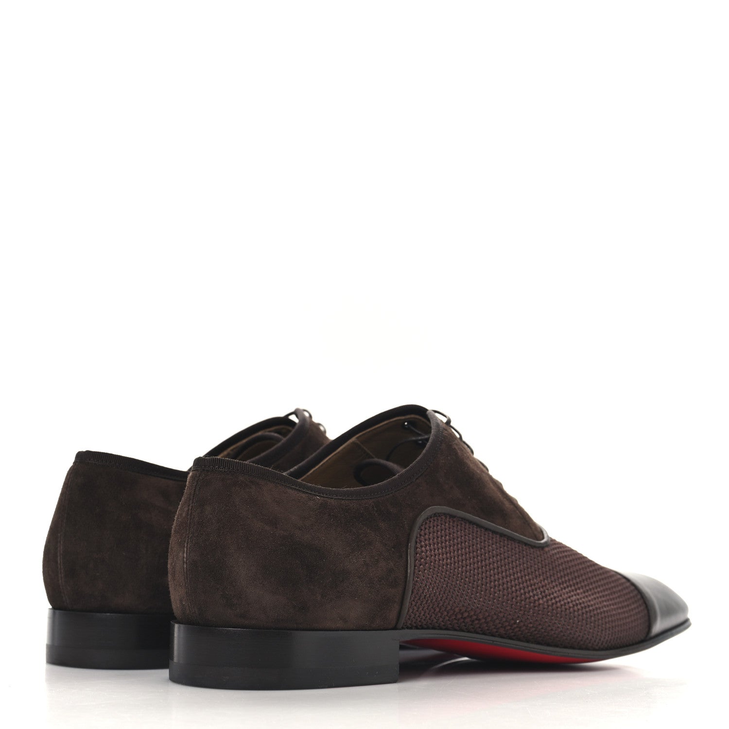 Christian Louboutin Calfskin Veau Velours Mens Greggo Flat Oxfords 43 Amara 43 Cosme 5 of 9