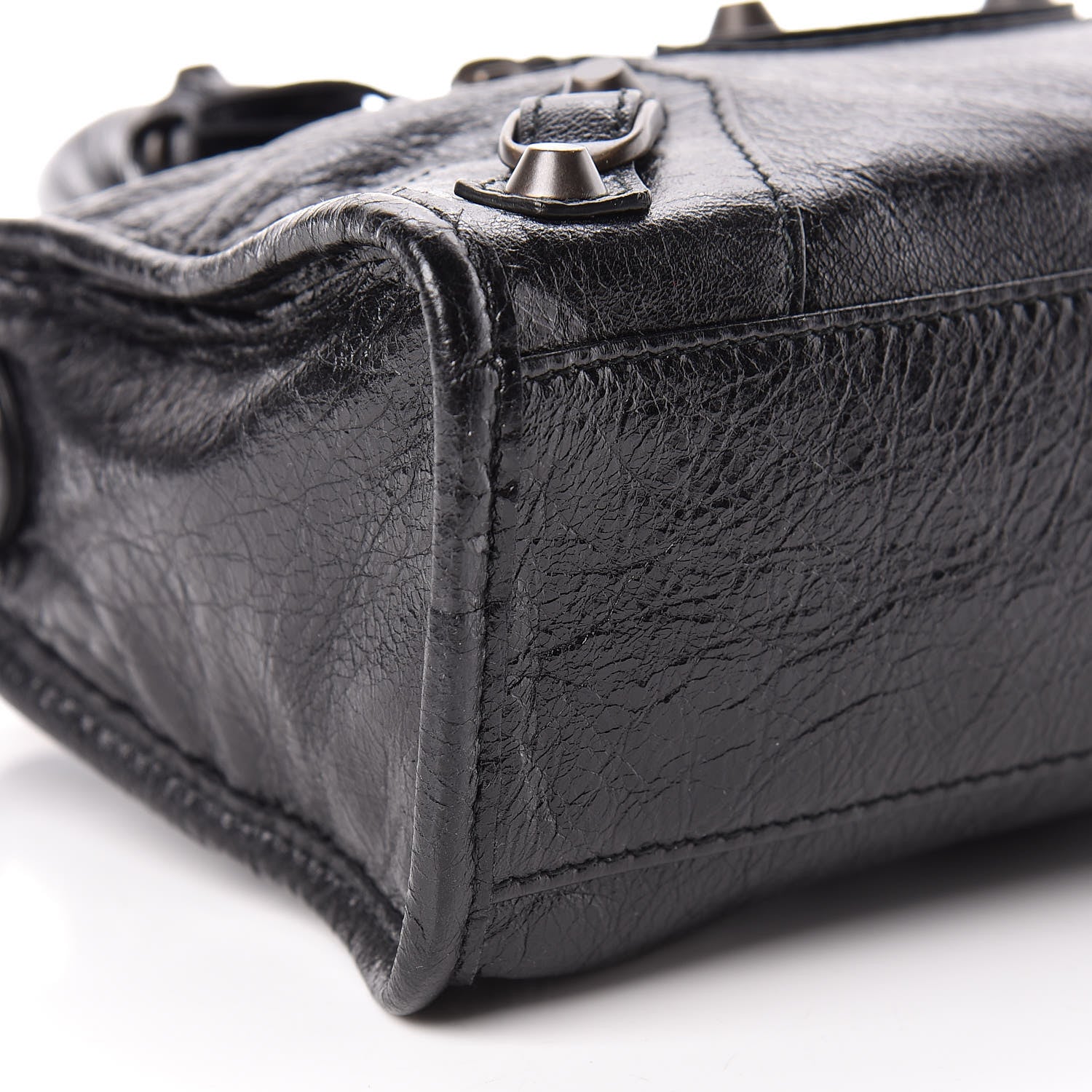 Balenciaga Agneau Classic Hardware Mini City Black 9 of 10
