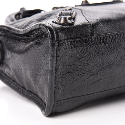 Balenciaga Agneau Classic Hardware Mini City Black 9 of 10