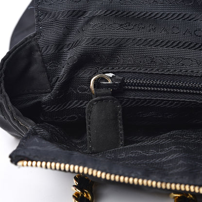 Prada Tessuto Nylon Quilted Impunturado Bag Black 10 of 13