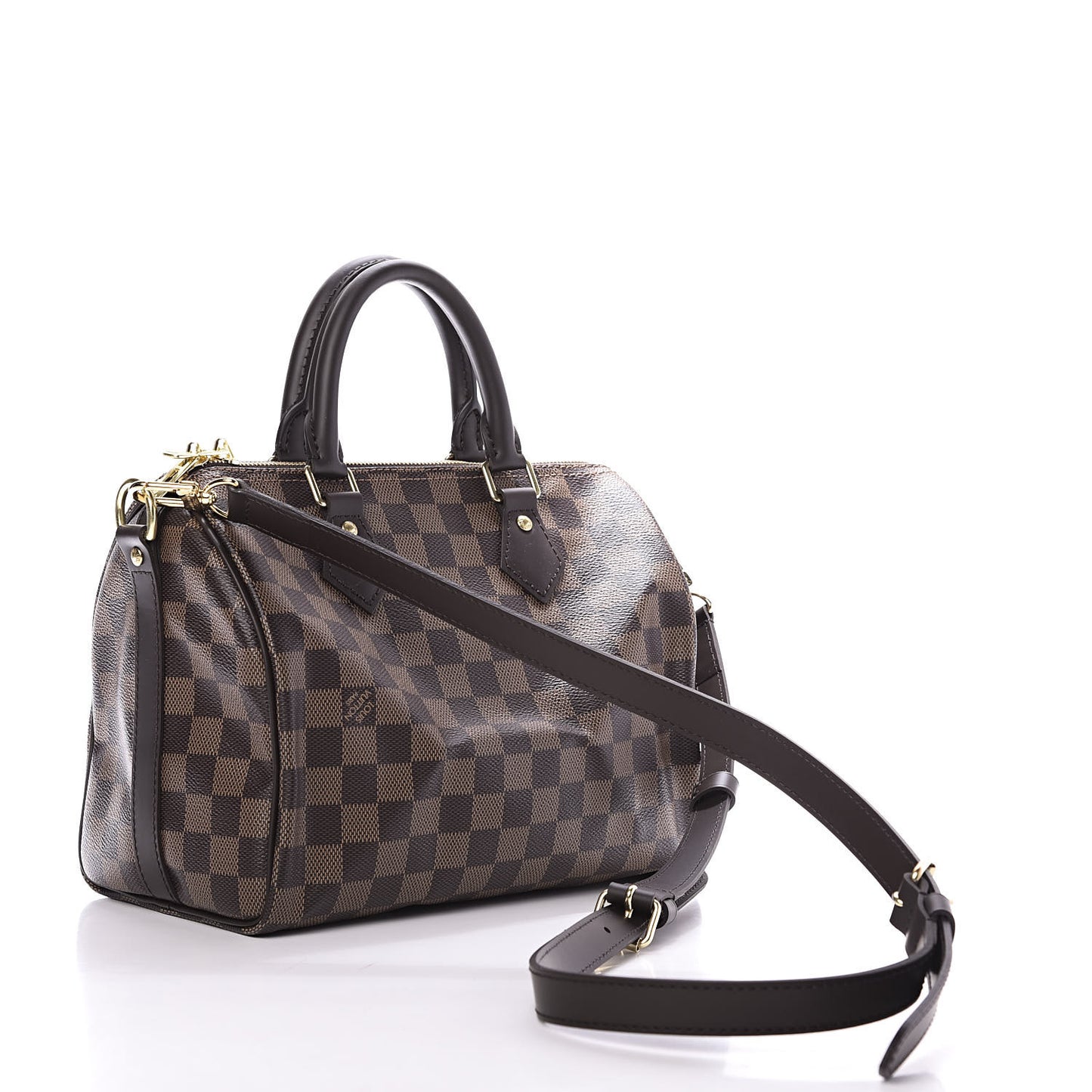 Damier Ebene Speedy Bandouliere 25