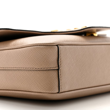Prada Saffiano Flap Shoulder Bag Cammeo 8 of 13
