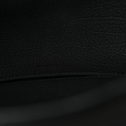 Delvaux Grained Calfskin Le Pin Tote Black 6 of 14