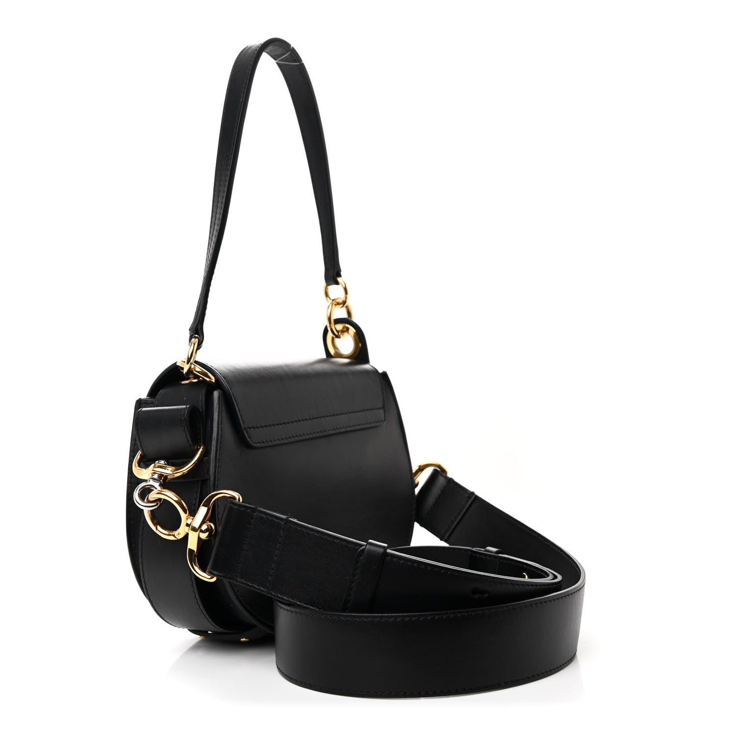 Calfskin Small Tess Bag Black