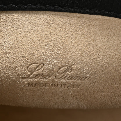 Loro Piana Grained Calfskin Micro Bale Bag Black 6 of 9