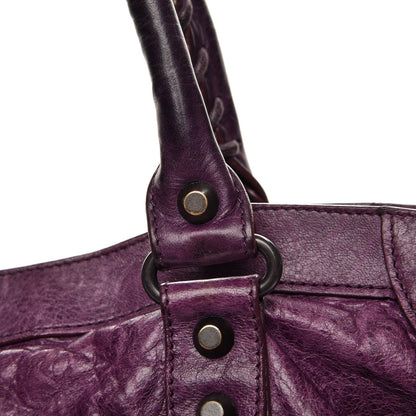 Balenciaga Agneau Classic Hardware City Raisin 10 of 16
