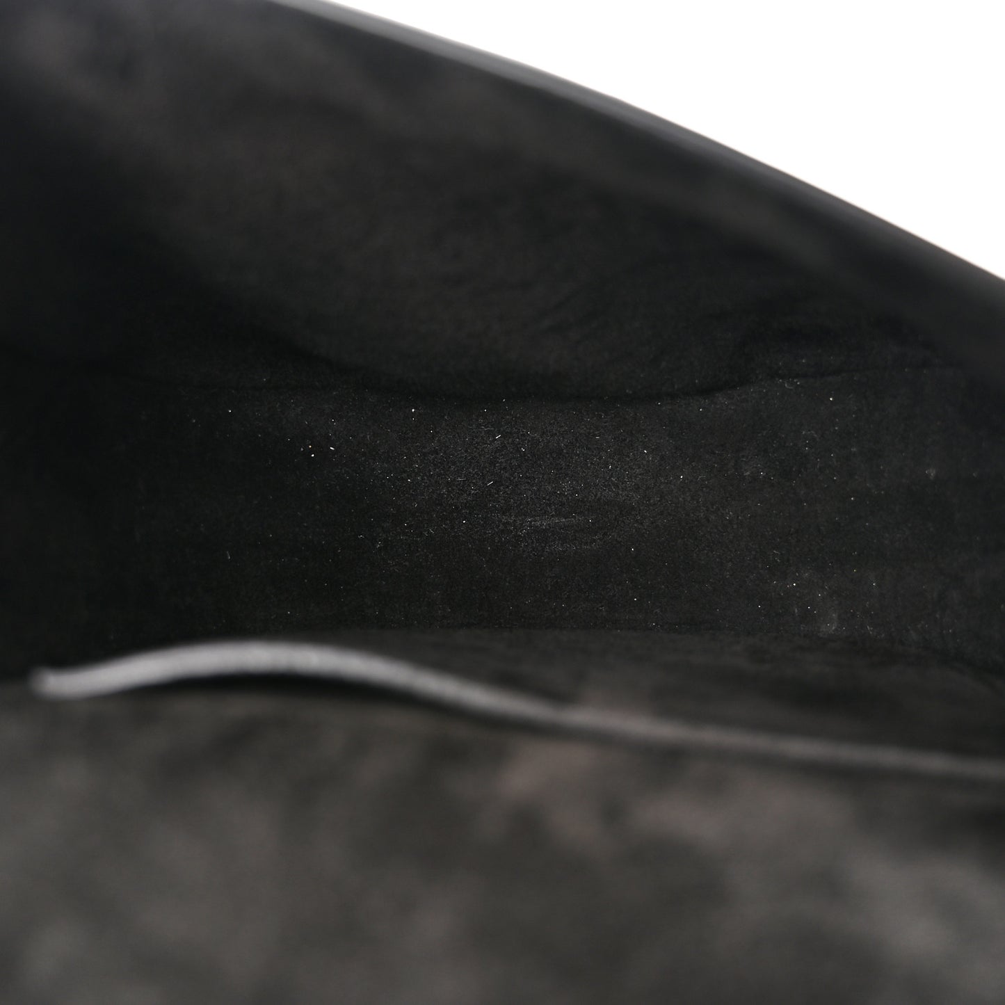 Smooth Calfskin Cuir Triomphe Folco Crossbody Bag Black