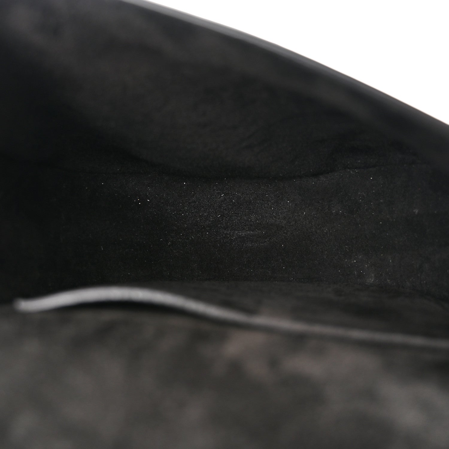 Celine Smooth Calfskin Cuir Triomphe Folco Crossbody Bag Black 5 of 12