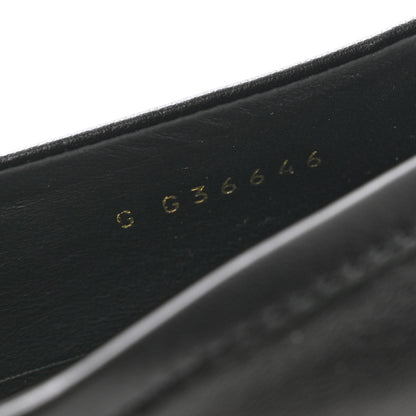 Chanel Lambskin Quilted CC Turnlock Loafers 37 Black 8 of 9