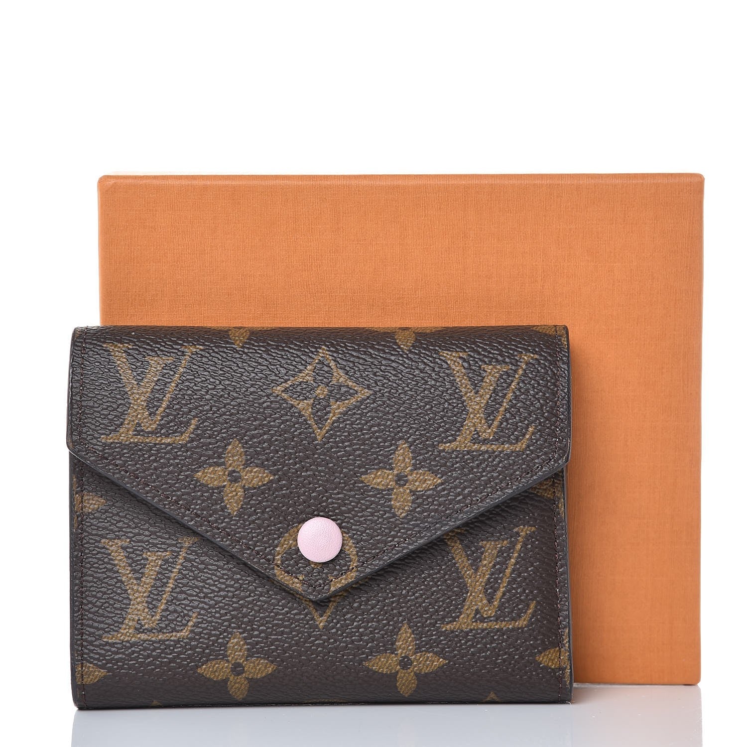 Louis Vuitton Monogram Victorine Wallet Rose Ballerine 9 of 9
