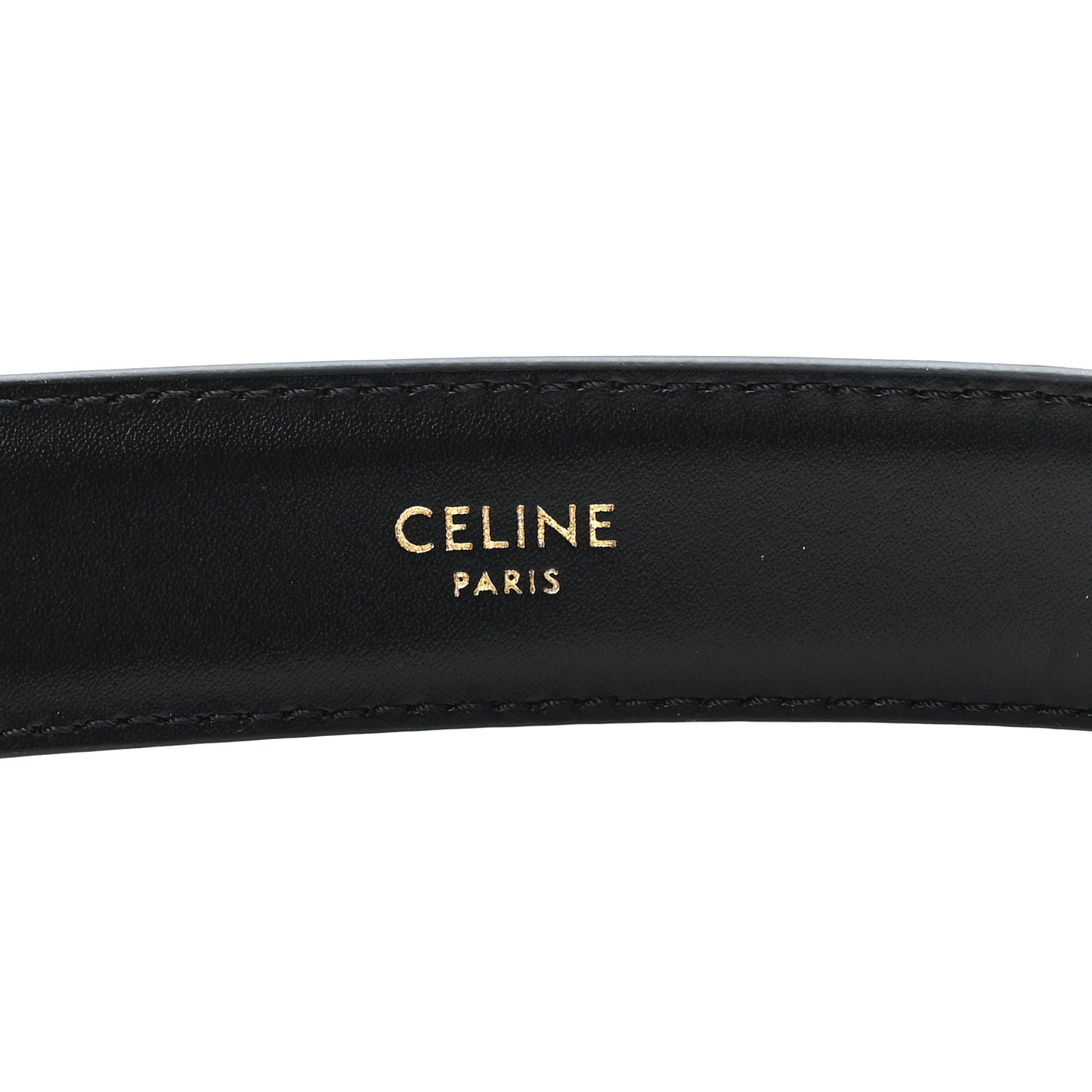 Box Calfskin Medium 25mm Triomphe Belt 85 34 Black