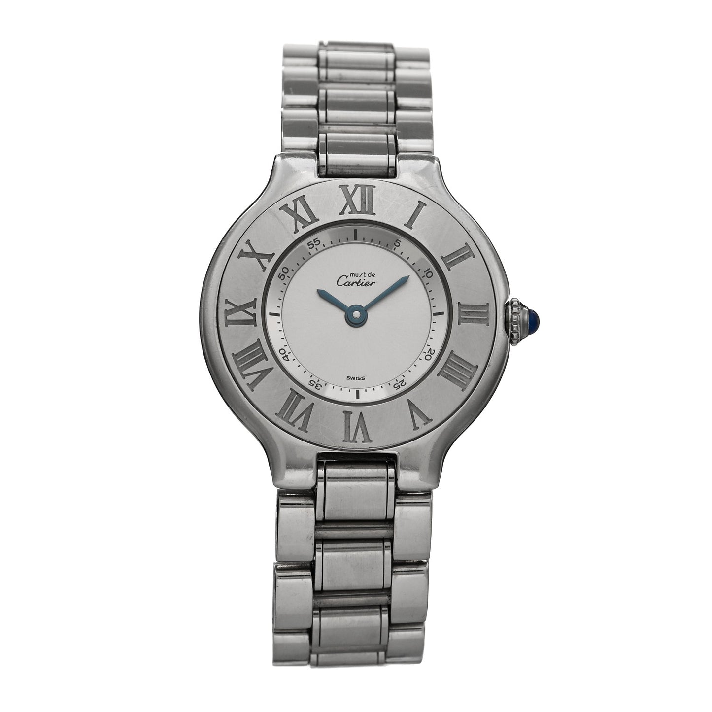 Stainless Steel 28mm Must De 21 Quartz Watch