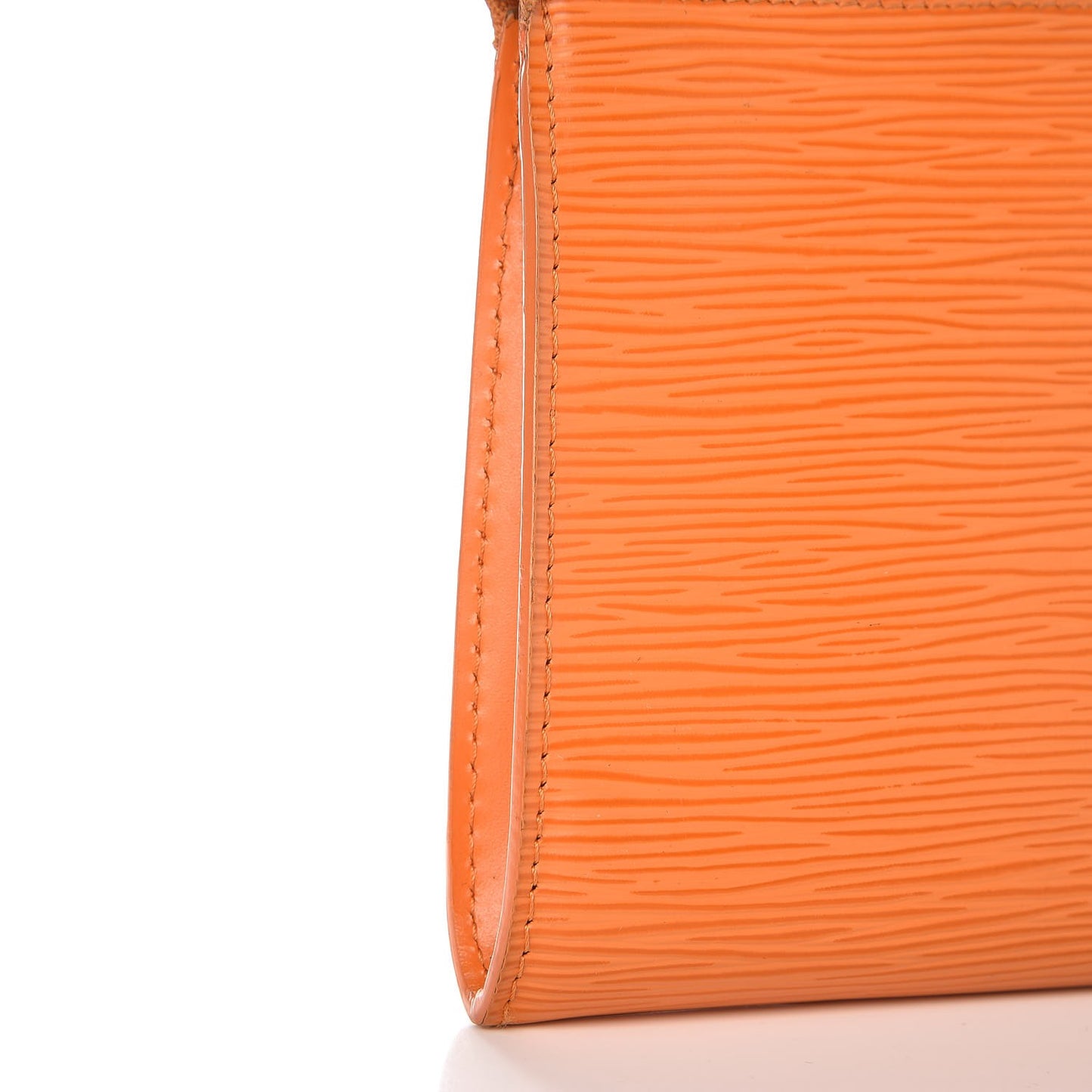 Epi Pochette Accessories 24 Mandarin
