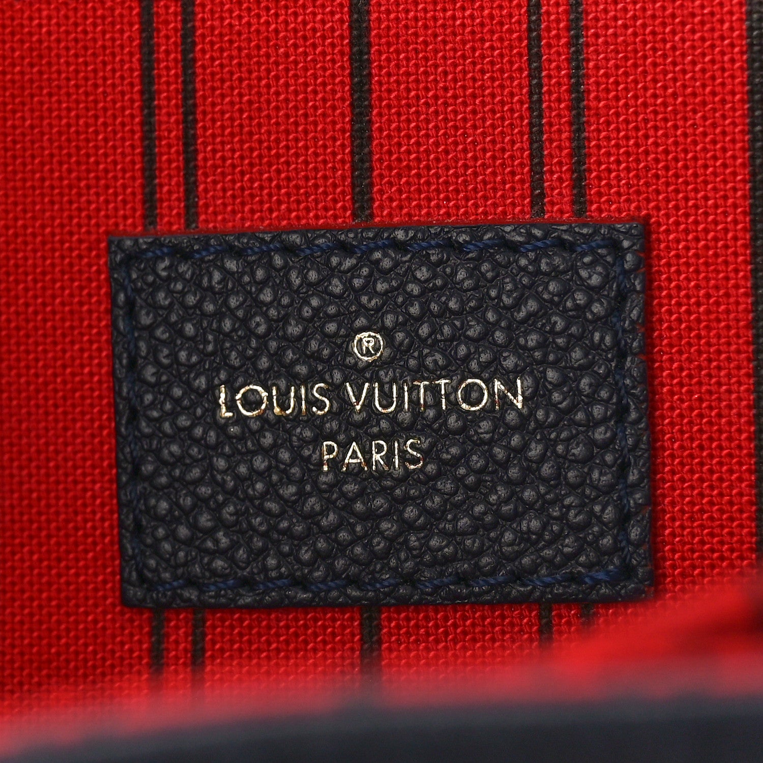 Louis Vuitton Empreinte Pochette Metis Marine Rouge 7 of 9
