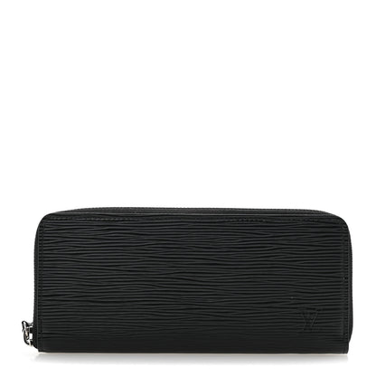 Louis Vuitton Epi Clemence Wallet Black 1 of 8