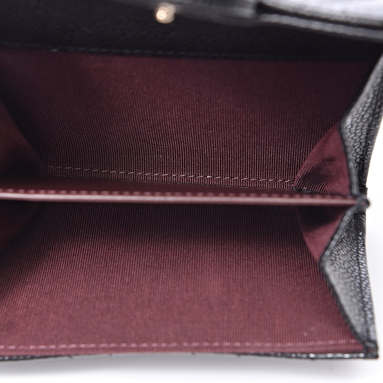 Chanel Caviar Quilted Flap Card Holder Wallet Black 5 of 9