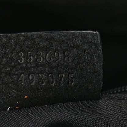 Gucci Calfskin Medium GG Running Hobo Black 7 of 9