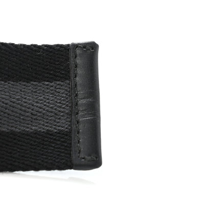 Gucci Canvas Web D Ring Belt 95 38 Black 7 of 8