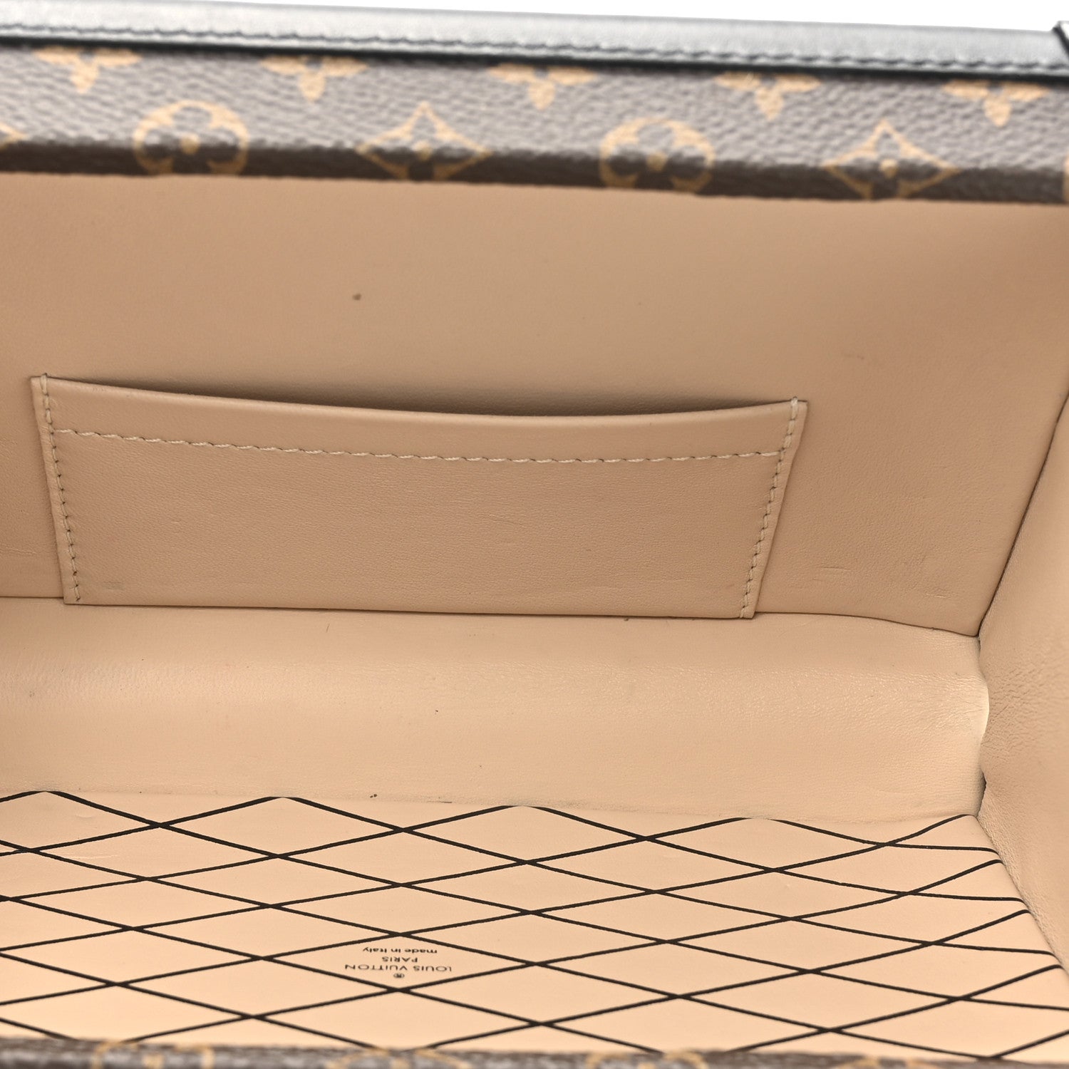 Louis Vuitton Monogram Petite Malle Black 5 of 13