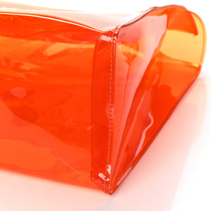 Hermes Vinyl Souvenir De L'Exposition Kelly Orange 8 of 8