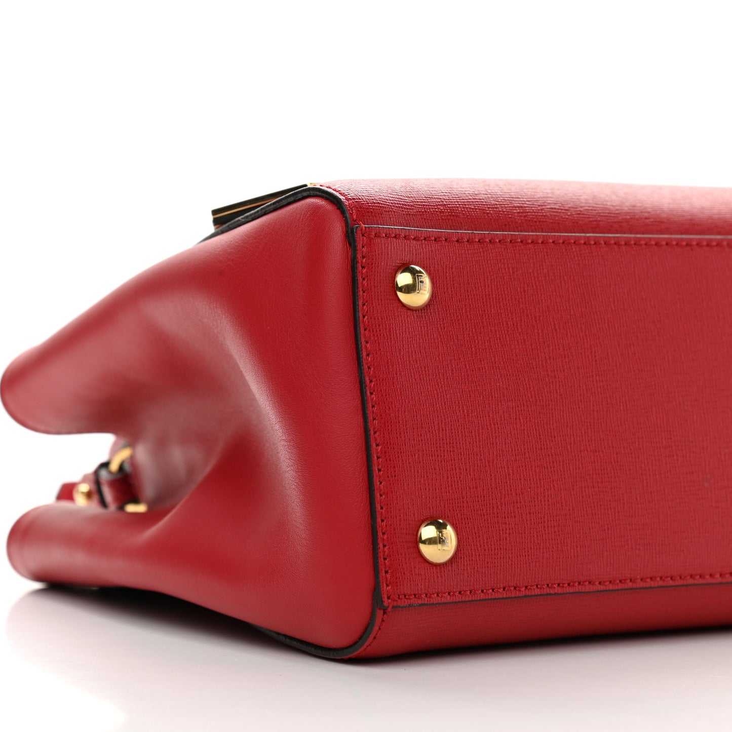 Vitello Elite Flamingo Petite 2Jours Tote Mattone