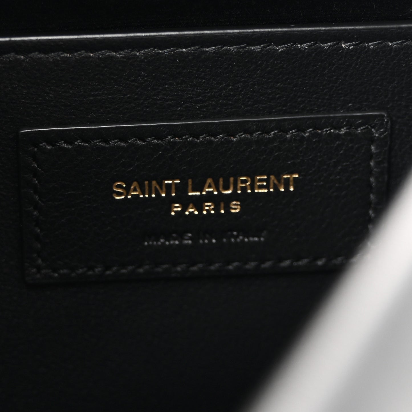 Lambskin Matelasse Monogram Medium Jamie 4.3 Black