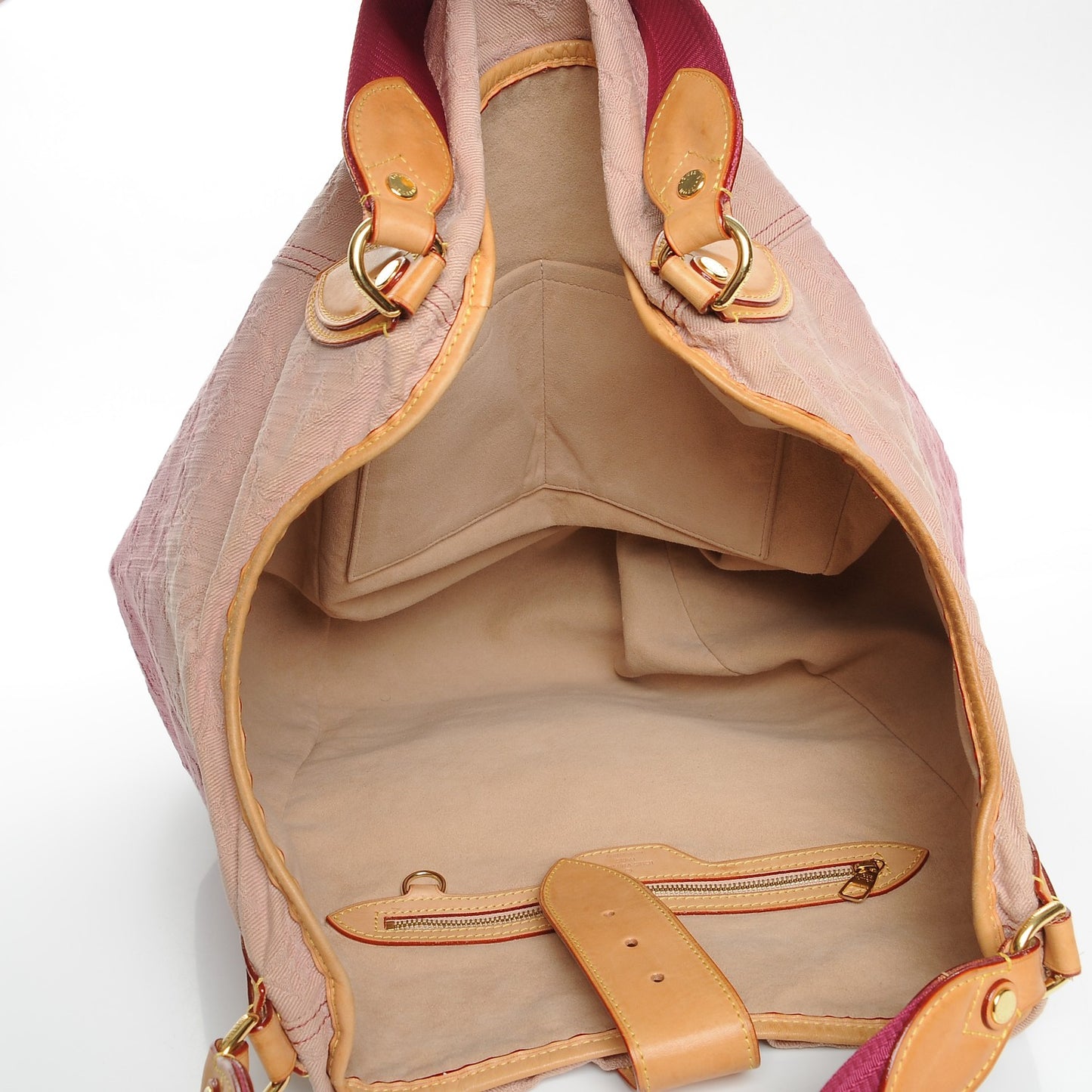 Denim Quilted Monogram Sunbeam Rouge Fauviste